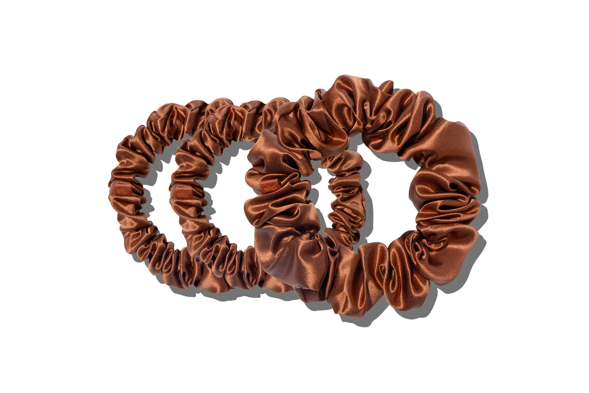 Back to Basics Auburn Midi/Large Scrunchie Set - Image 2