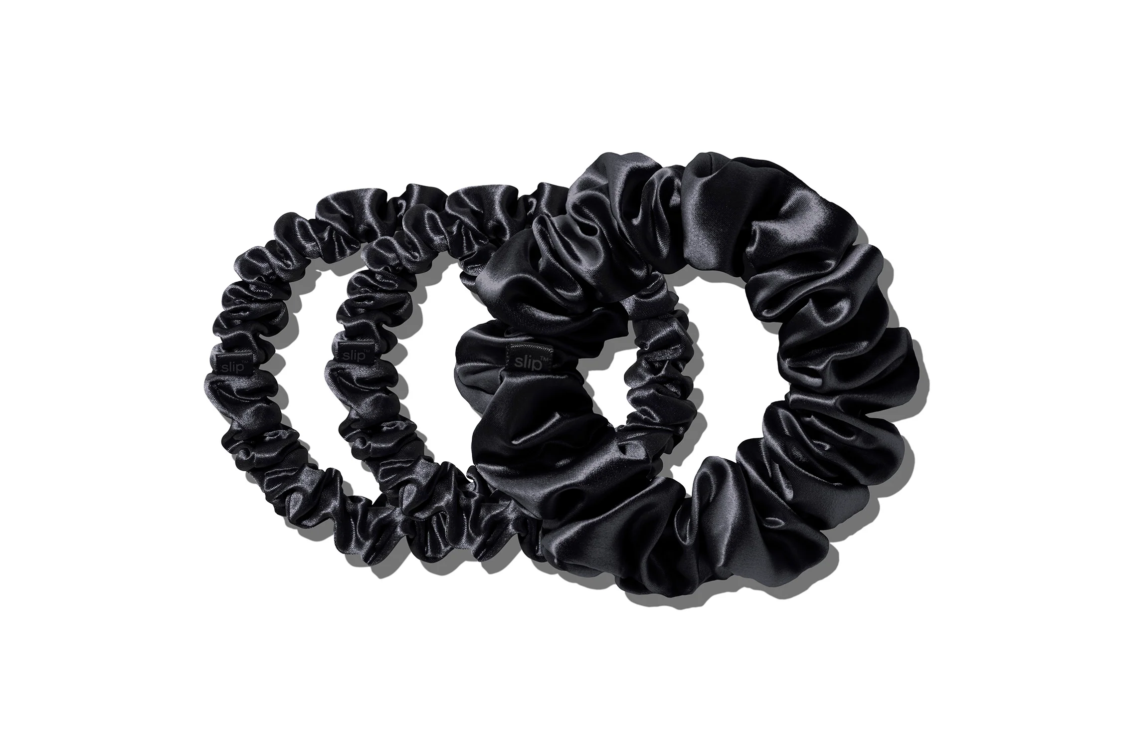 Back to Basics Black Midi/Large Scrunchie Set - Image 2