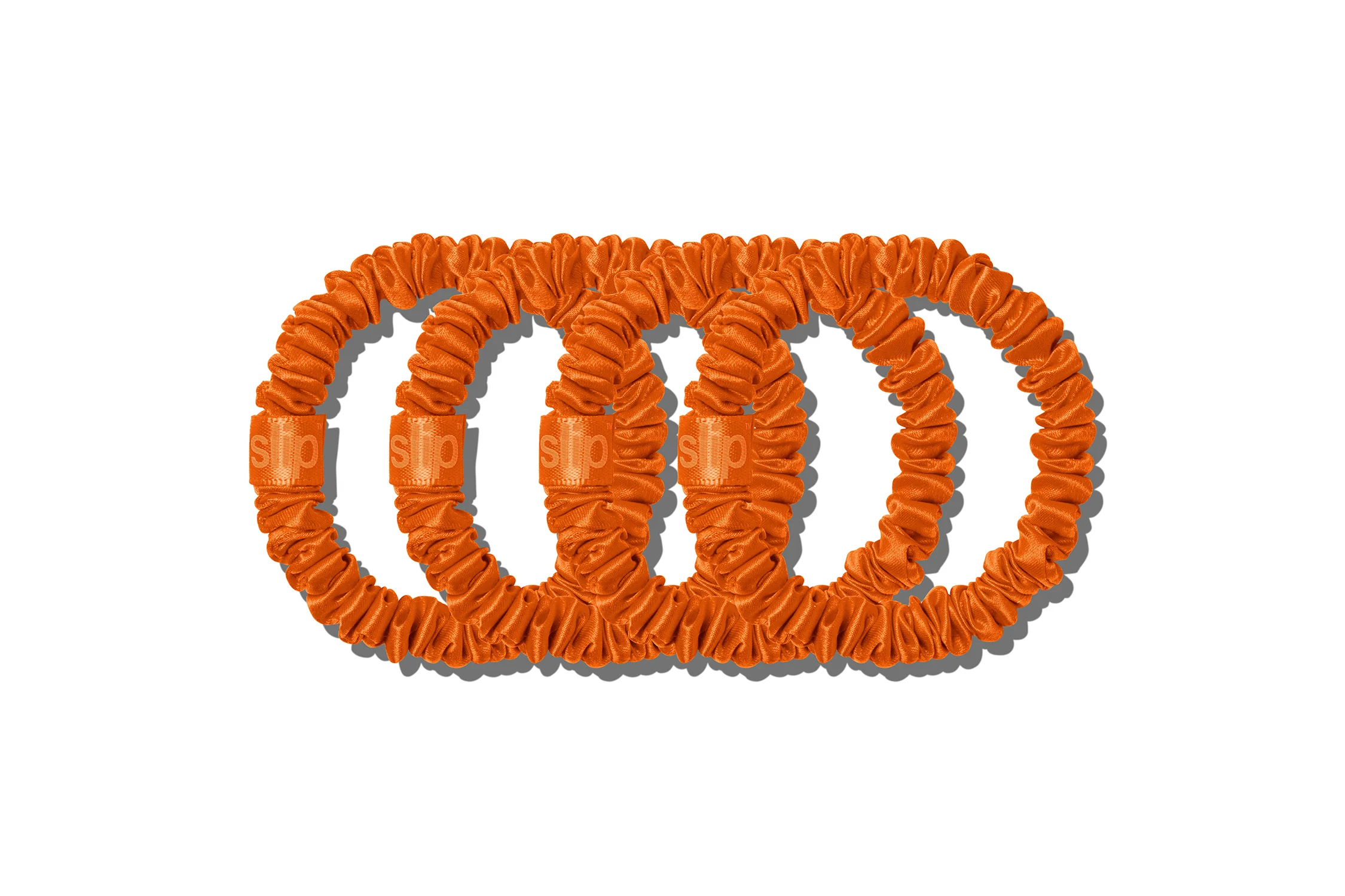 Back to School Orange Skinny Scrunchies - Image 2
