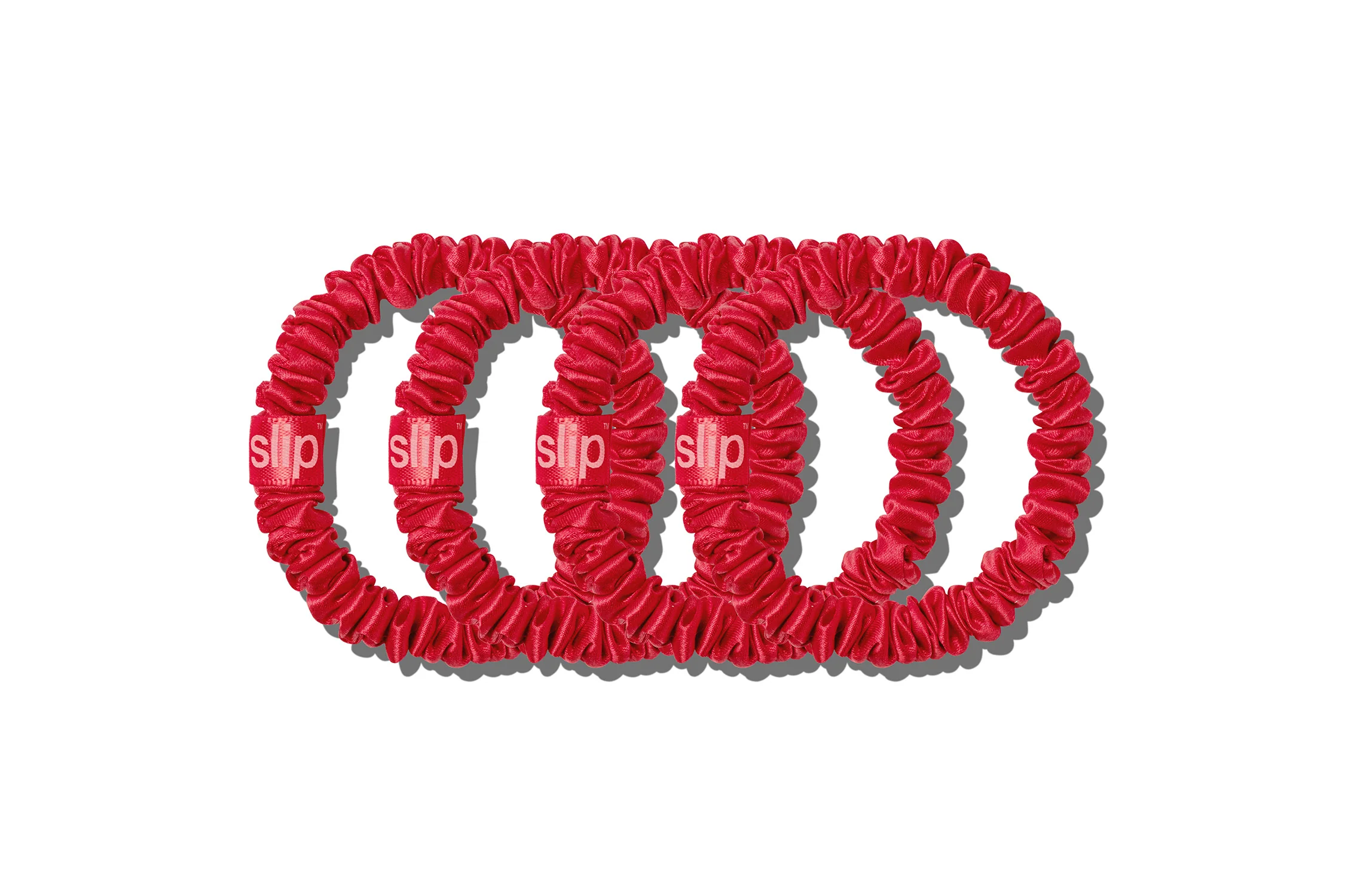 Back to School Red Skinny Scrunchies - Image 2