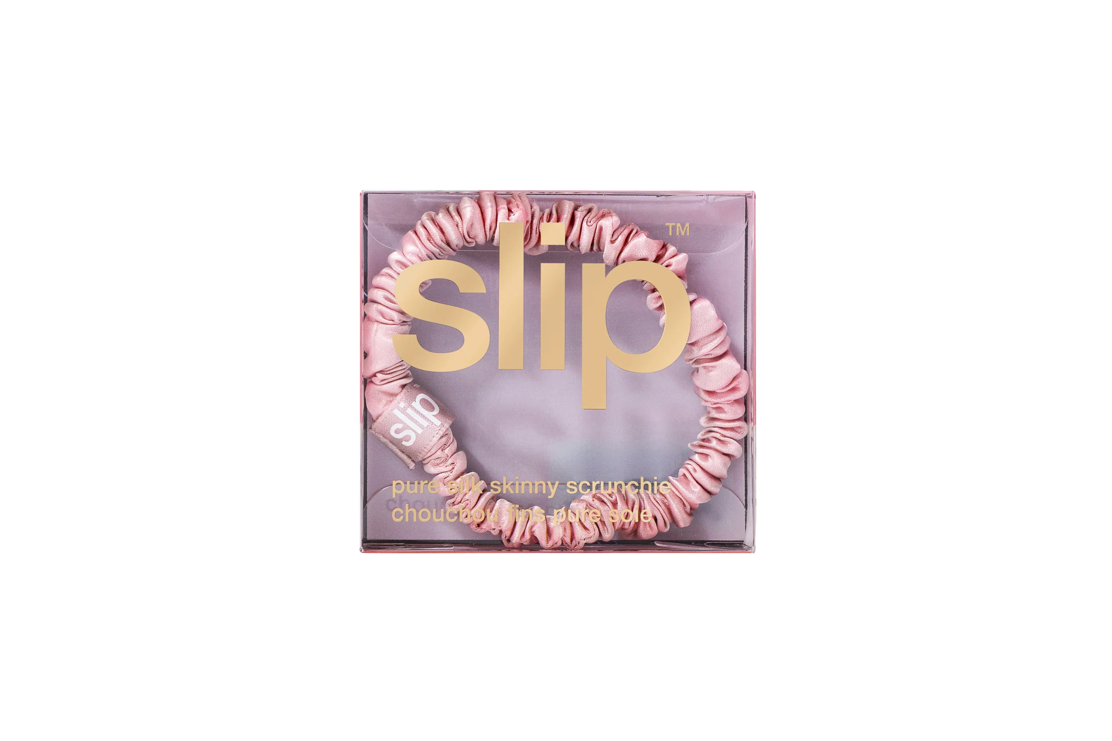 Pink Skinny Scrunchie - Image 2