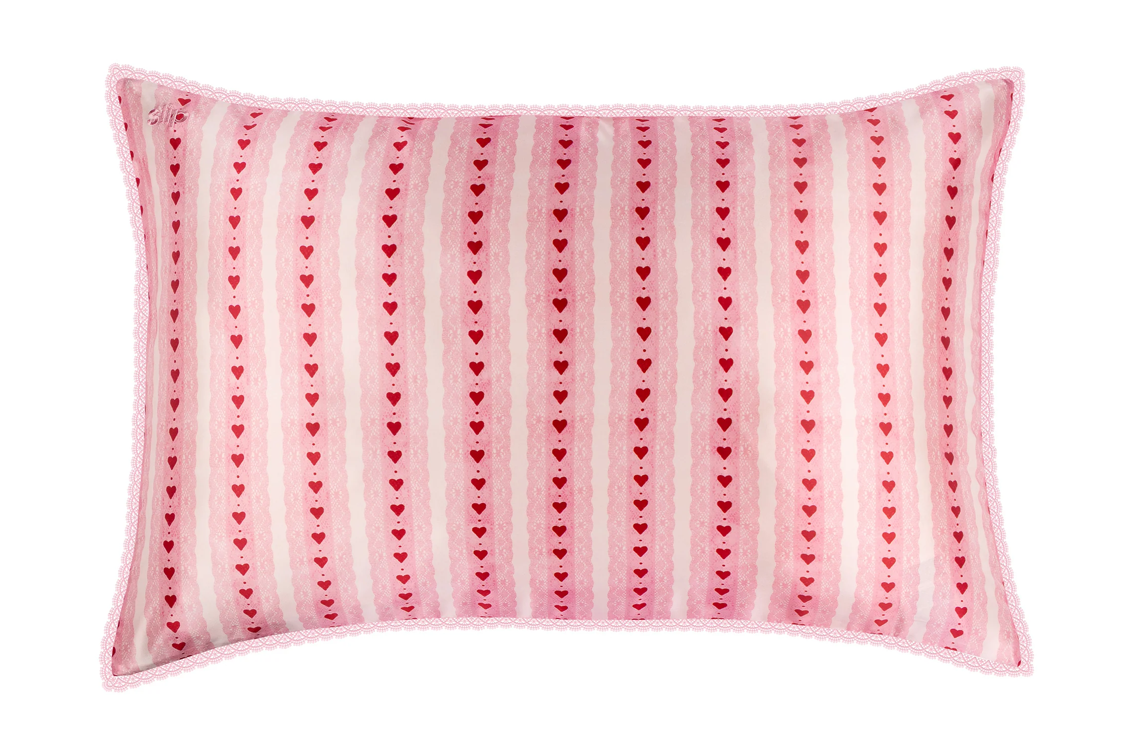 Sweetie Queen Zippered Pillowcase with Lace Trim - Image 2